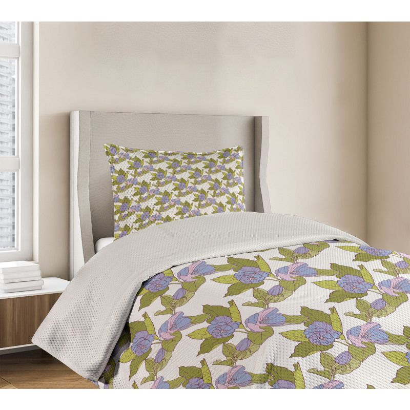 Apple Blossom Summer Bedspread Set