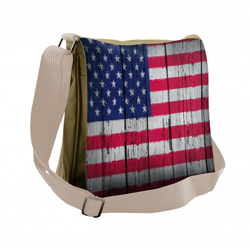 July Fourth Freedom Day Messenger Bag