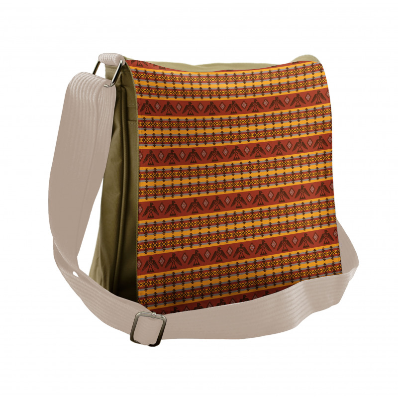 Indigenous Motifs Messenger Bag