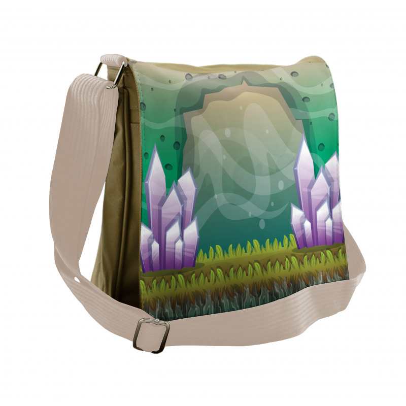 Underwater Game Platform Messenger Bag