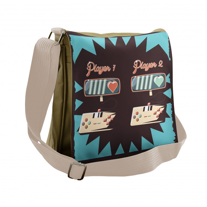 Multiple Players Console Messenger Bag