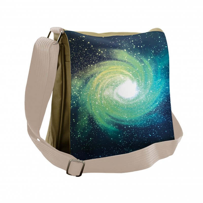 Outer Space Theme Stardust Messenger Bag