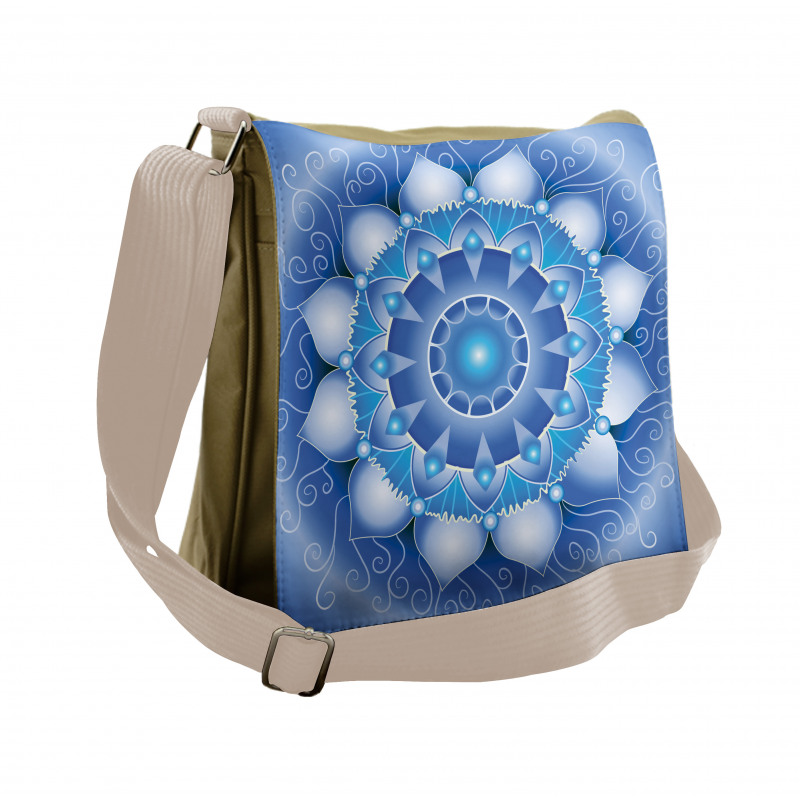 Folkloric Eastern Art Messenger Bag