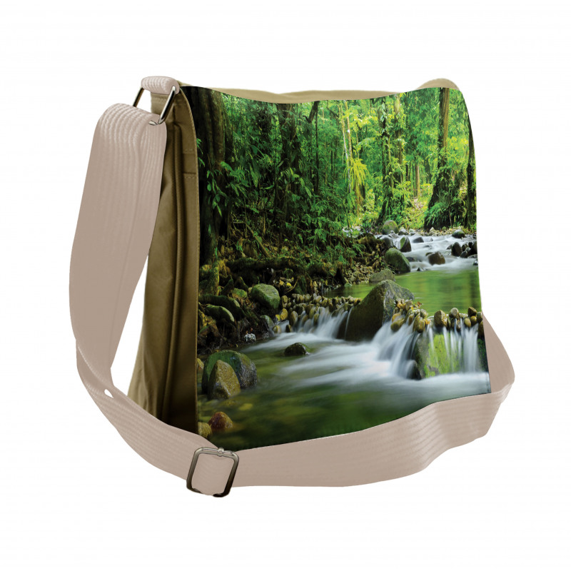 Tropic Mountain Stream Messenger Bag