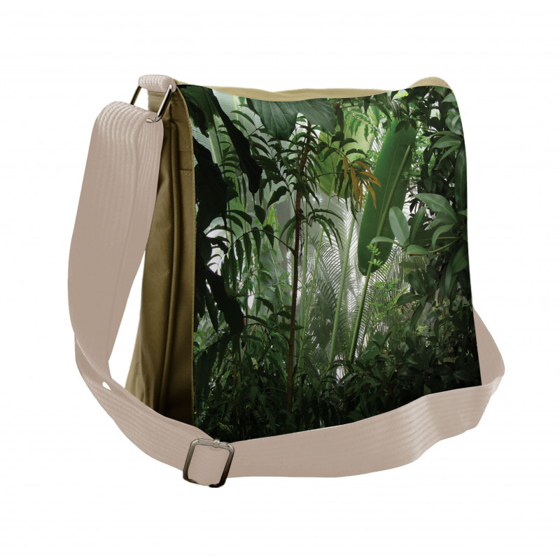 Tropical Rainforest Wild Messenger Bag