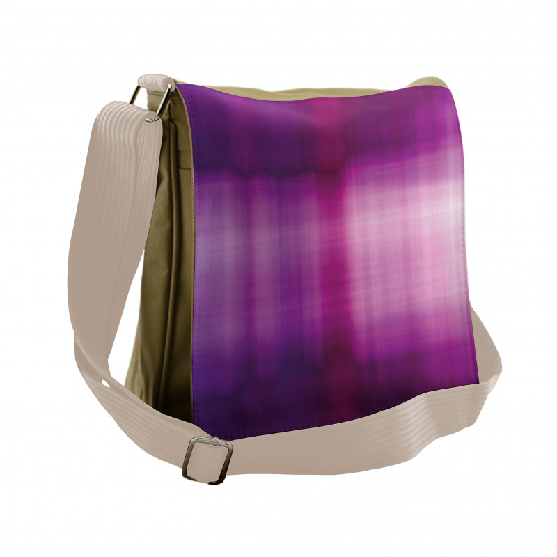 Contemporary Blur Messenger Bag