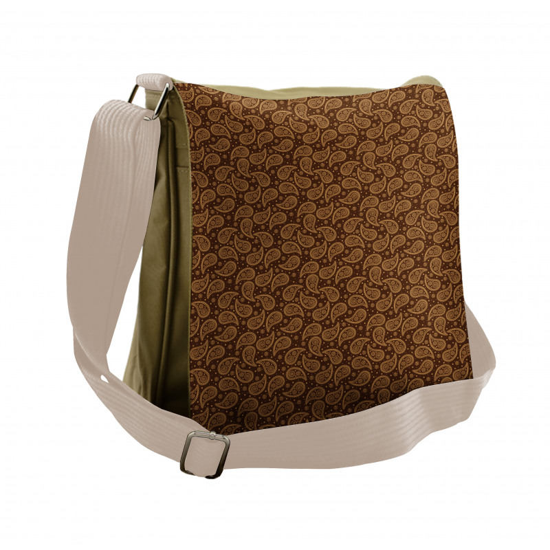 Fashion Motif Pattern Messenger Bag