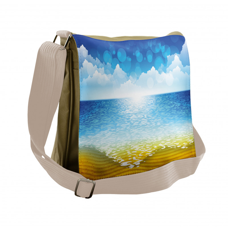 Sea Horizon Coast Messenger Bag