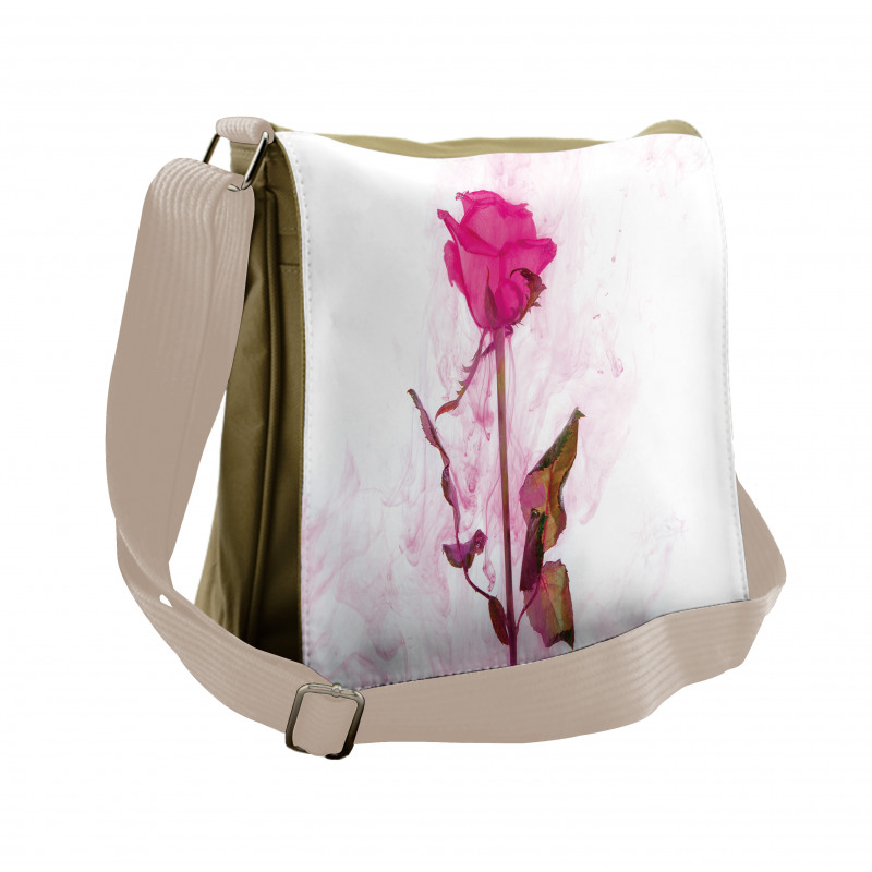 Romantic Abstract View Messenger Bag