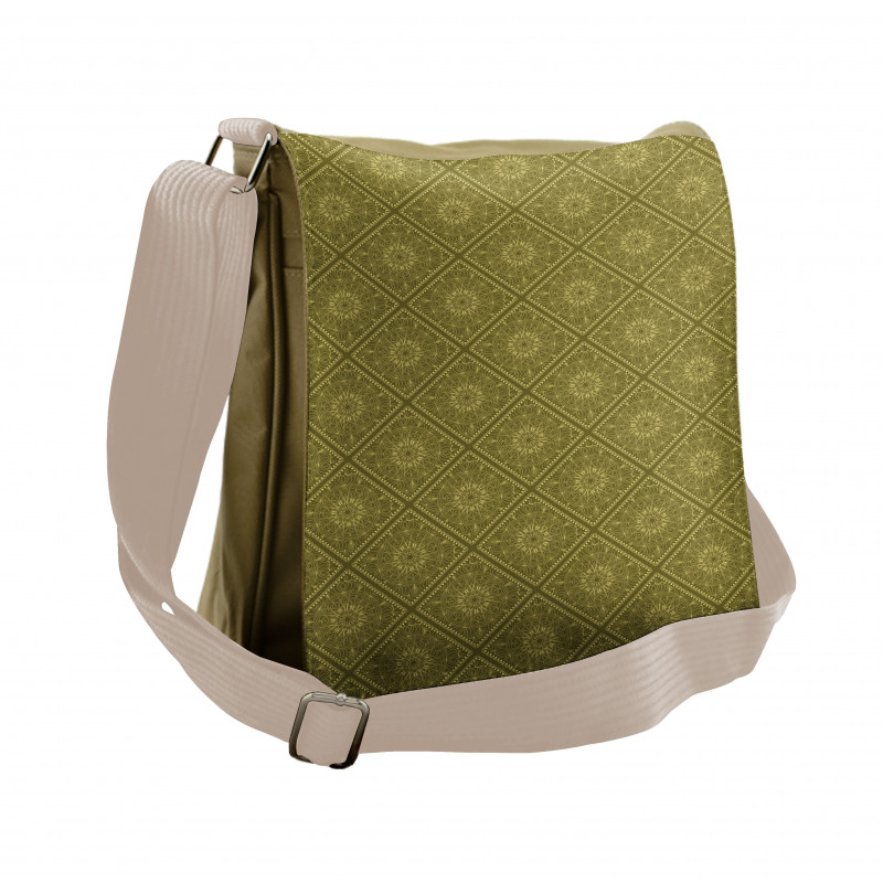 Natural Tones Art Messenger Bag