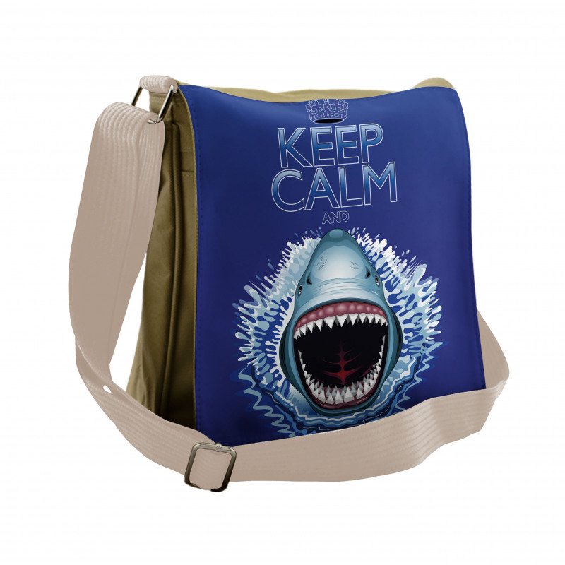 Wild Shark Hunter Messenger Bag