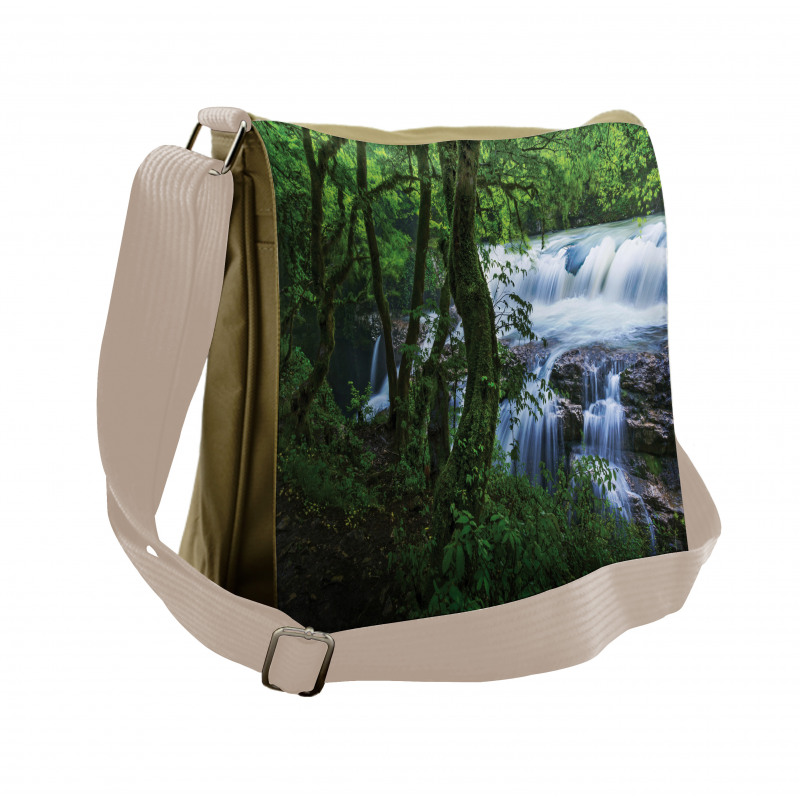 Canyon Woods Scene Messenger Bag