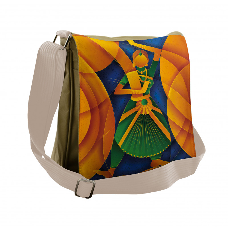 Dancing Girl Messenger Bag