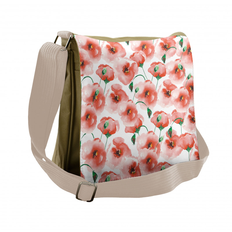 Flower Bouquet Messenger Bag