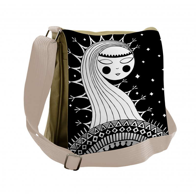 Fantasy Princess Girl Messenger Bag