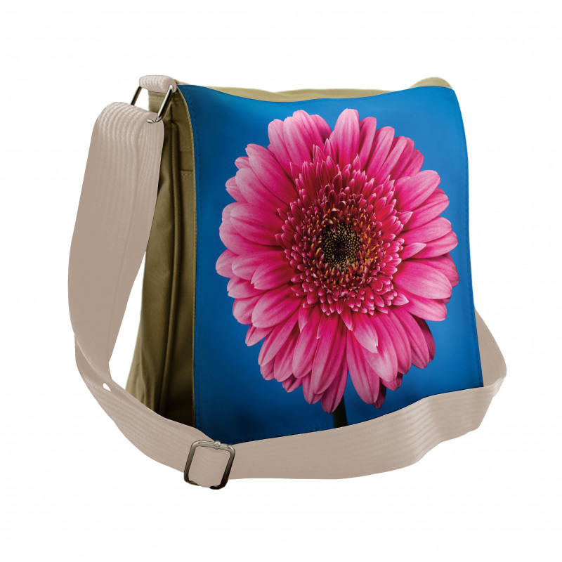 Gerbera Blossom Messenger Bag