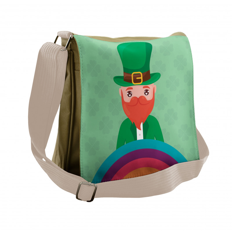 Happy Vibrant Holiday Feels Messenger Bag