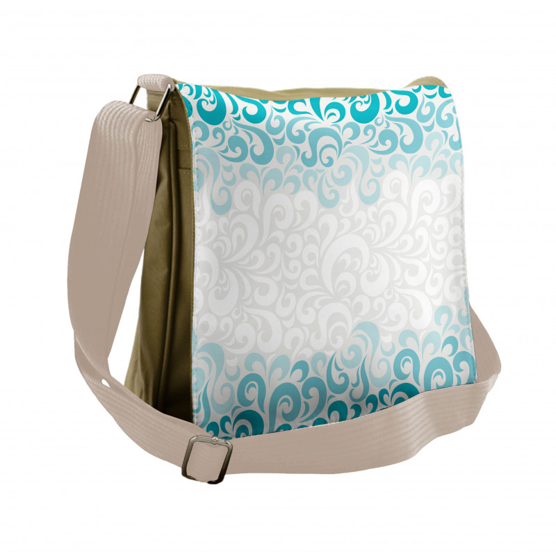 Floral Classic Design Messenger Bag