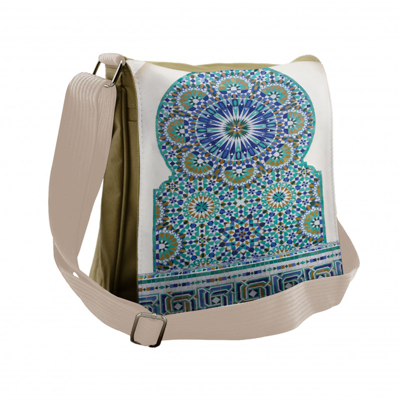 Eastern Ceramic Tile Messenger Bag
