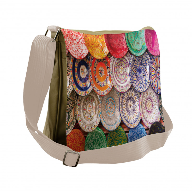 Traditional Colorful Messenger Bag