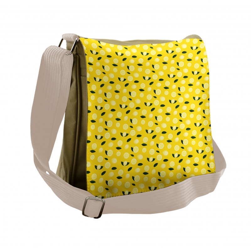 Fresh Citrus in Summer Tones Messenger Bag