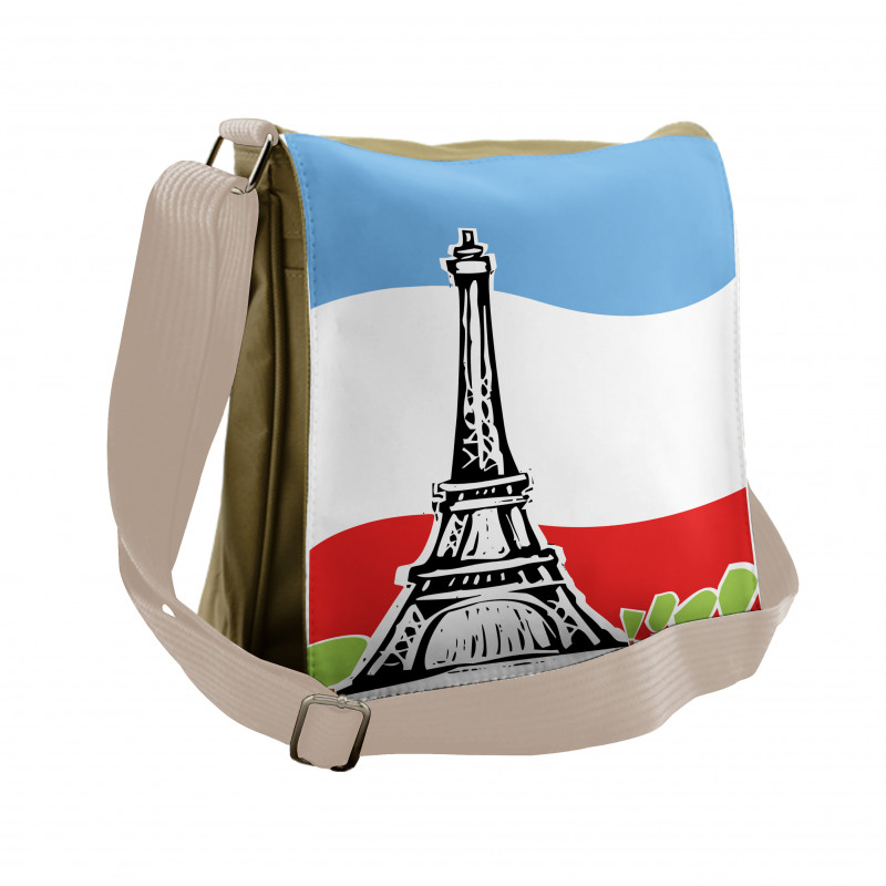 Famous French  Messenger Bag