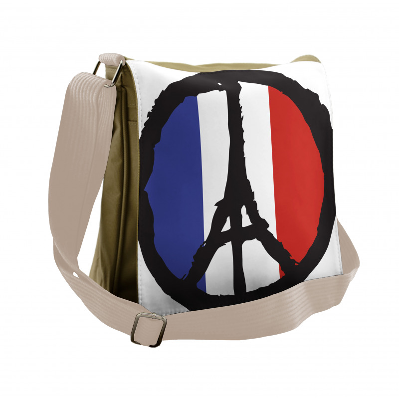 Bold Round Messenger Bag