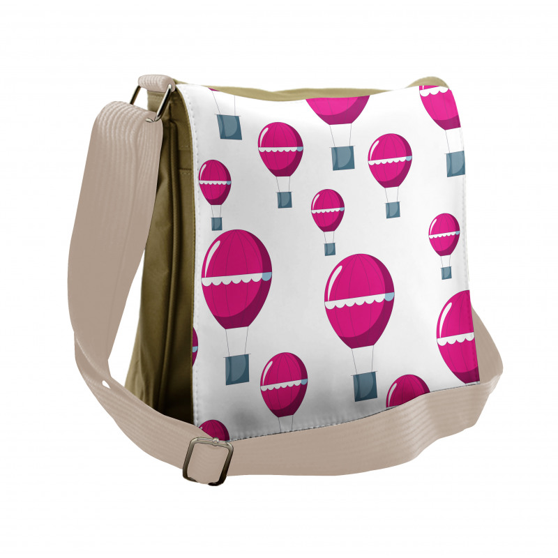 Flying Ballons Air Messenger Bag