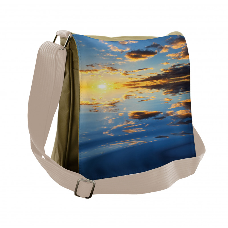 Tropical Vivid Scenery Messenger Bag