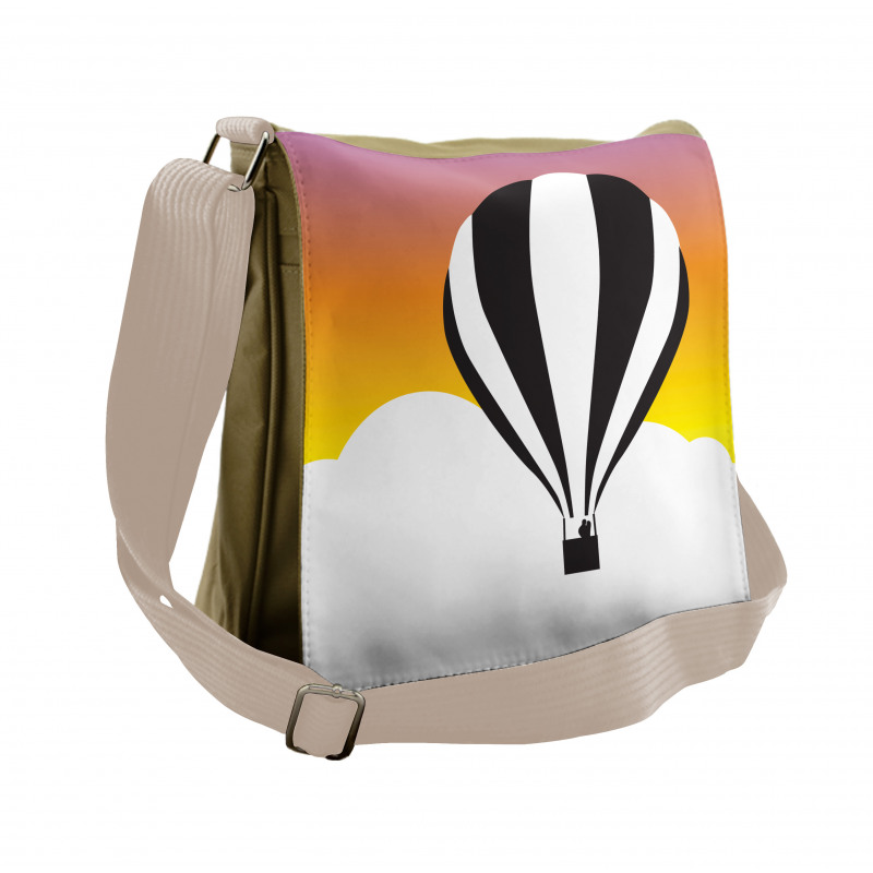 Romance over Clouds Messenger Bag