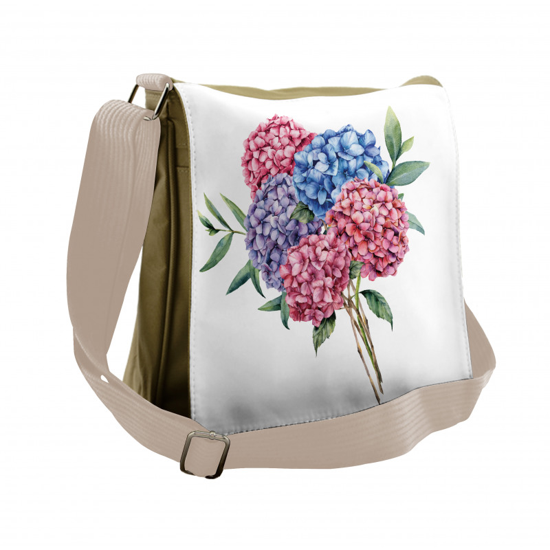 Romantic Nature Spring Messenger Bag