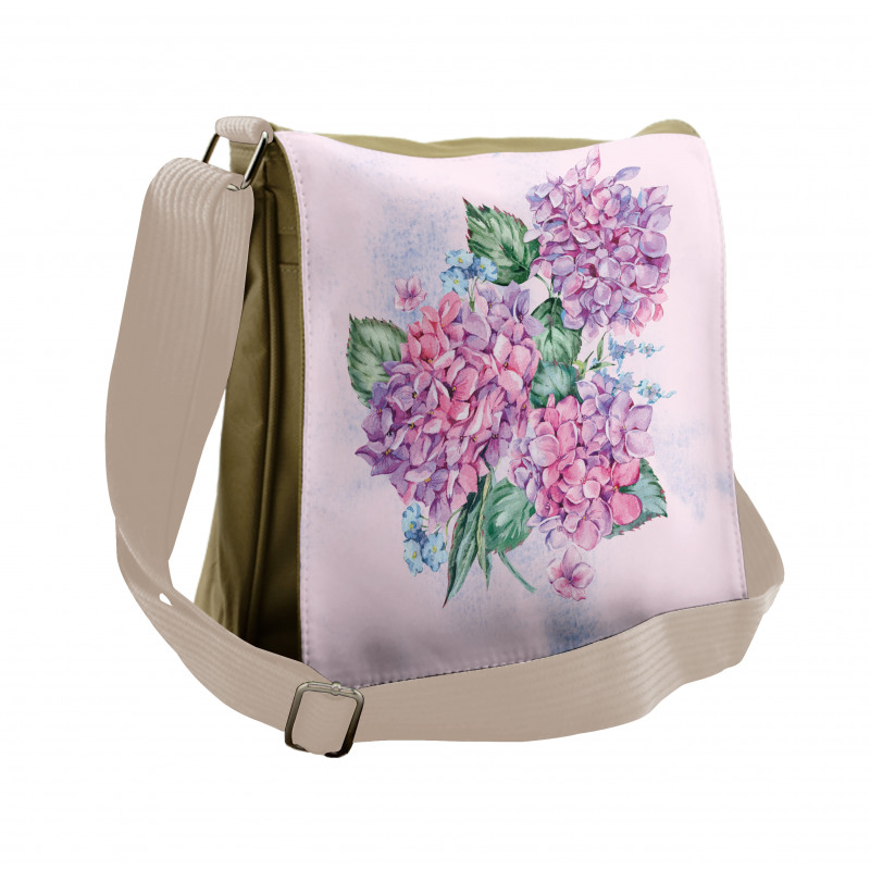 Spring Bouquets Messenger Bag