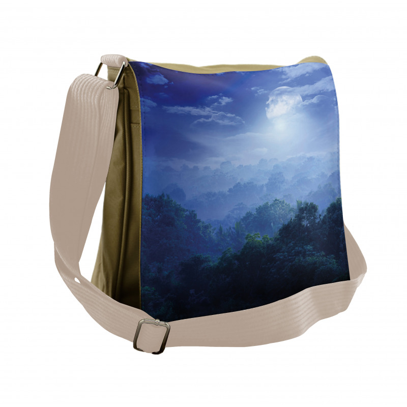 Sri Lanka Rainforest Messenger Bag