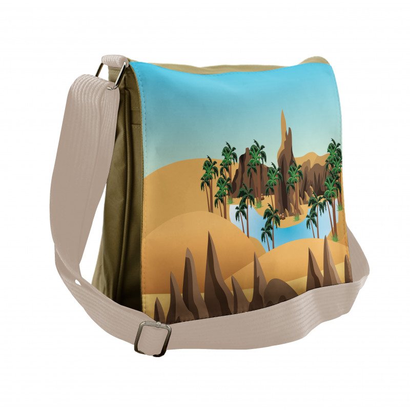 Exploration in the Desert Messenger Bag