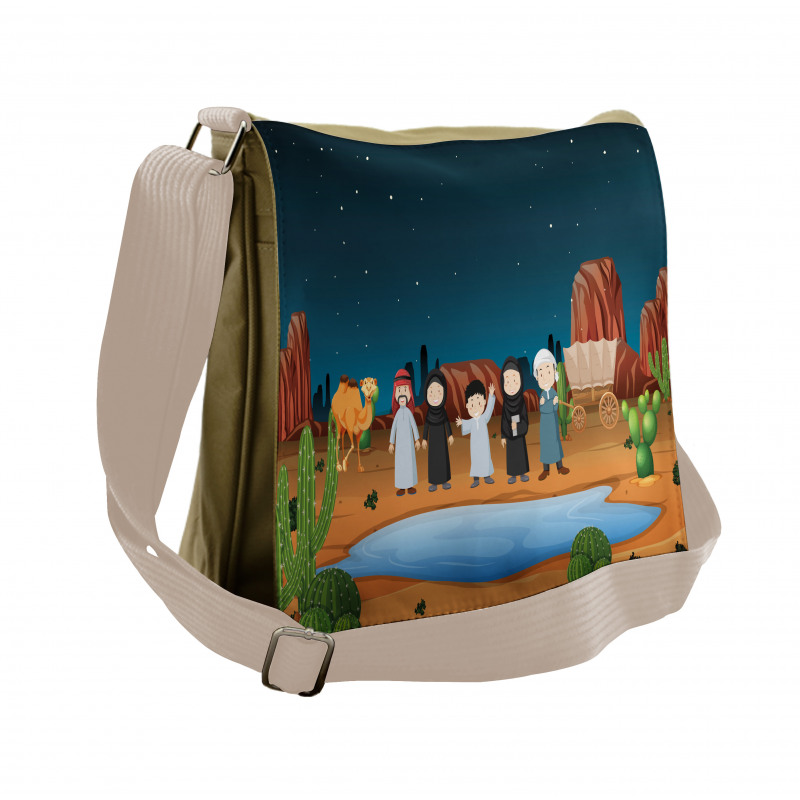 Eastern Traditional Family Messenger Bag