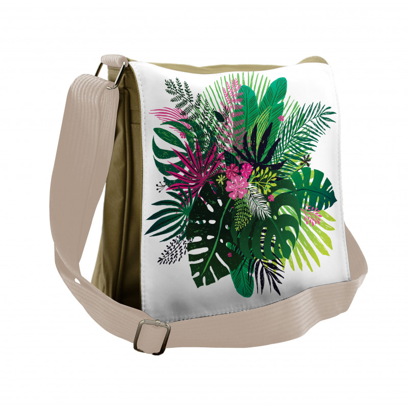 Exotic Bouquet Messenger Bag