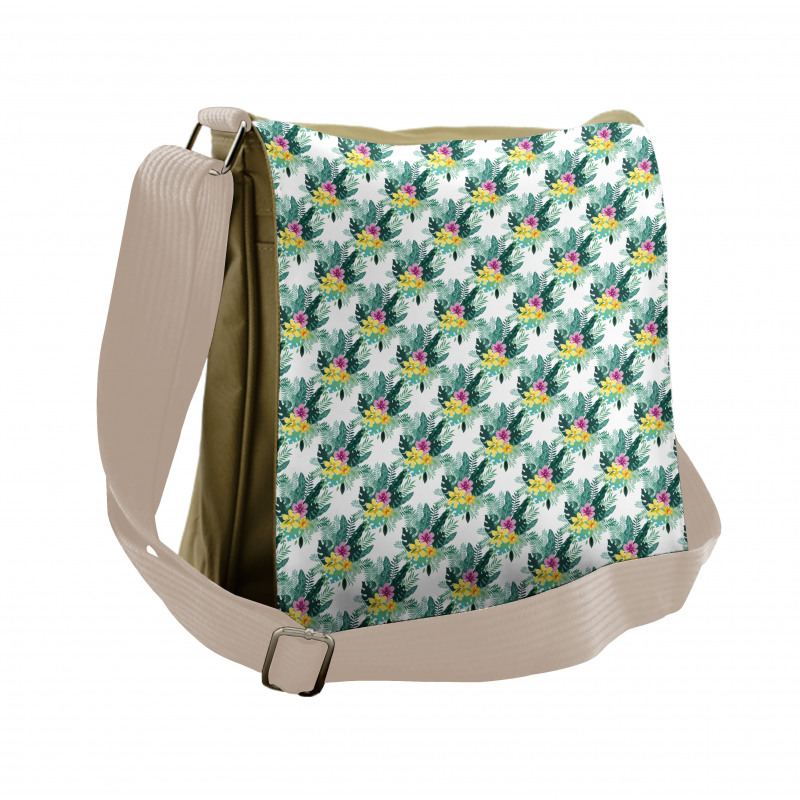 Hawaii Fun Bouquet Messenger Bag