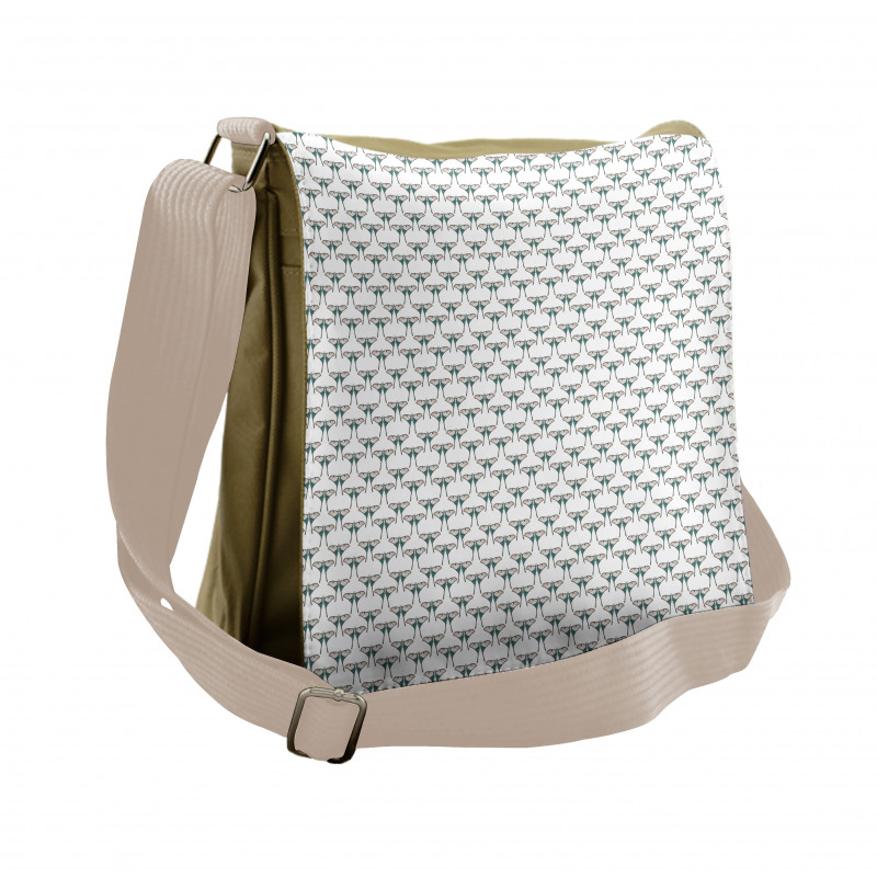 Symmetric Simple Butterfly Messenger Bag