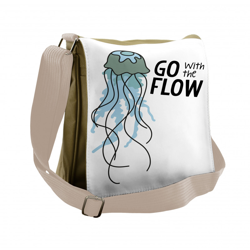 Go with the Flow Animal Messenger Bag