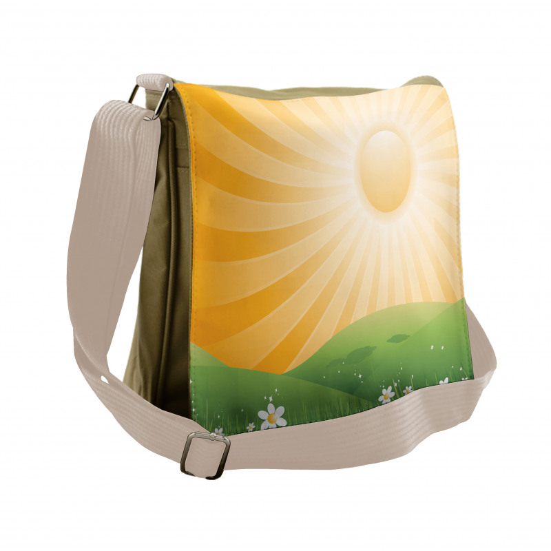 Sunbeam in Summer Messenger Bag