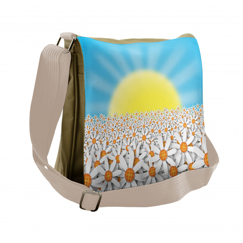 Sun and Daisies Messenger Bag