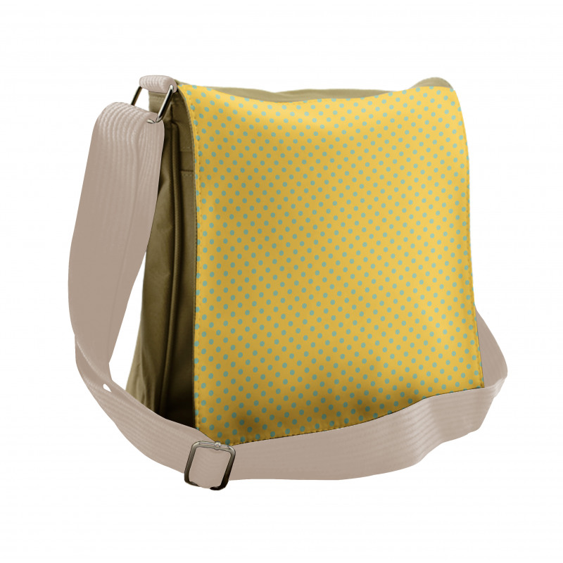 Simplistic Dots Messenger Bag