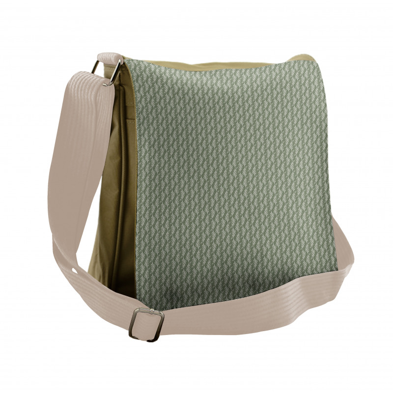 Nature Leafy Branches Messenger Bag