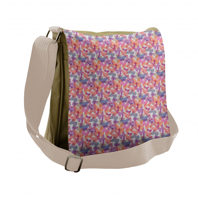 Charming Butterflies Messenger Bag