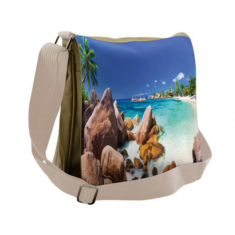 Panoramic Coastal Messenger Bag