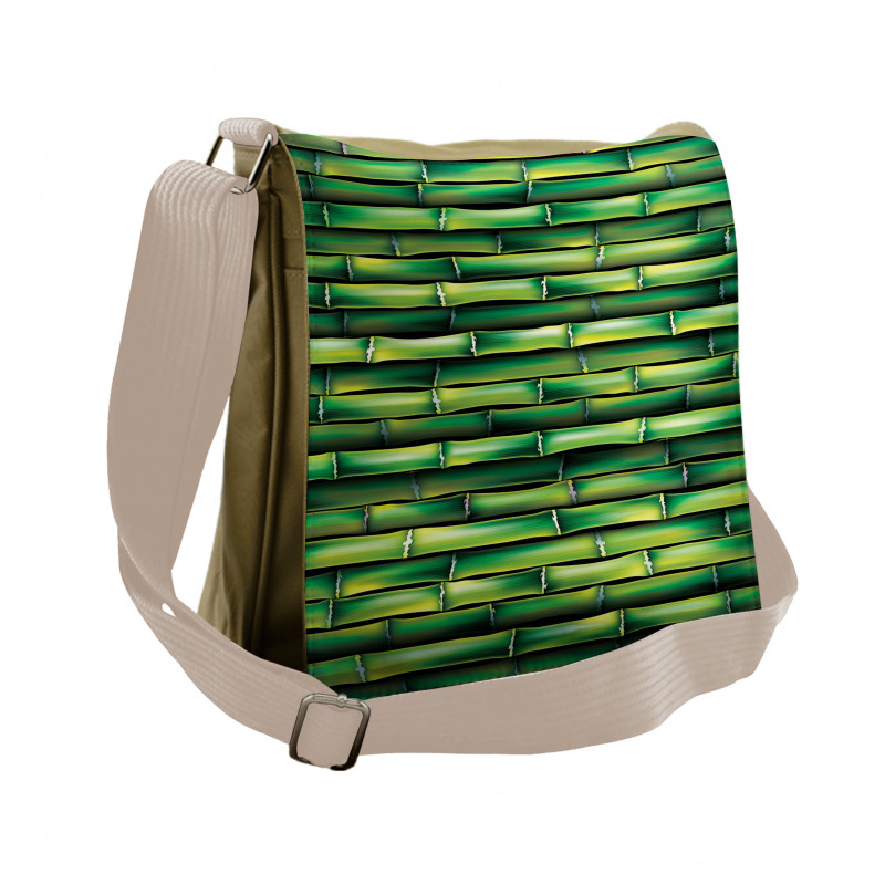 Tree Stems Spa Messenger Bag