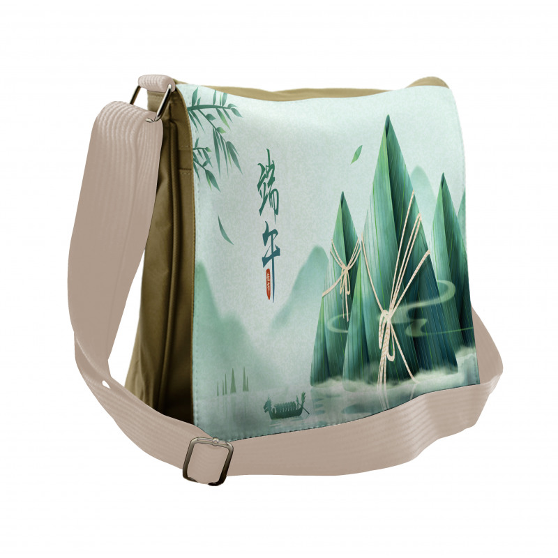 Traditional Rice Dumpling Messenger Bag