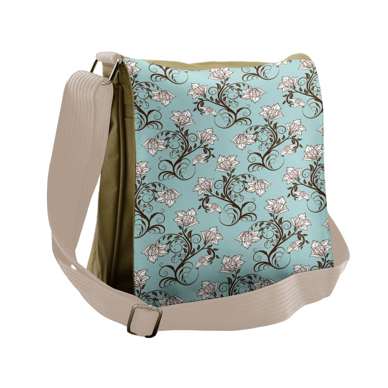 Royal Flower Arrangements Messenger Bag