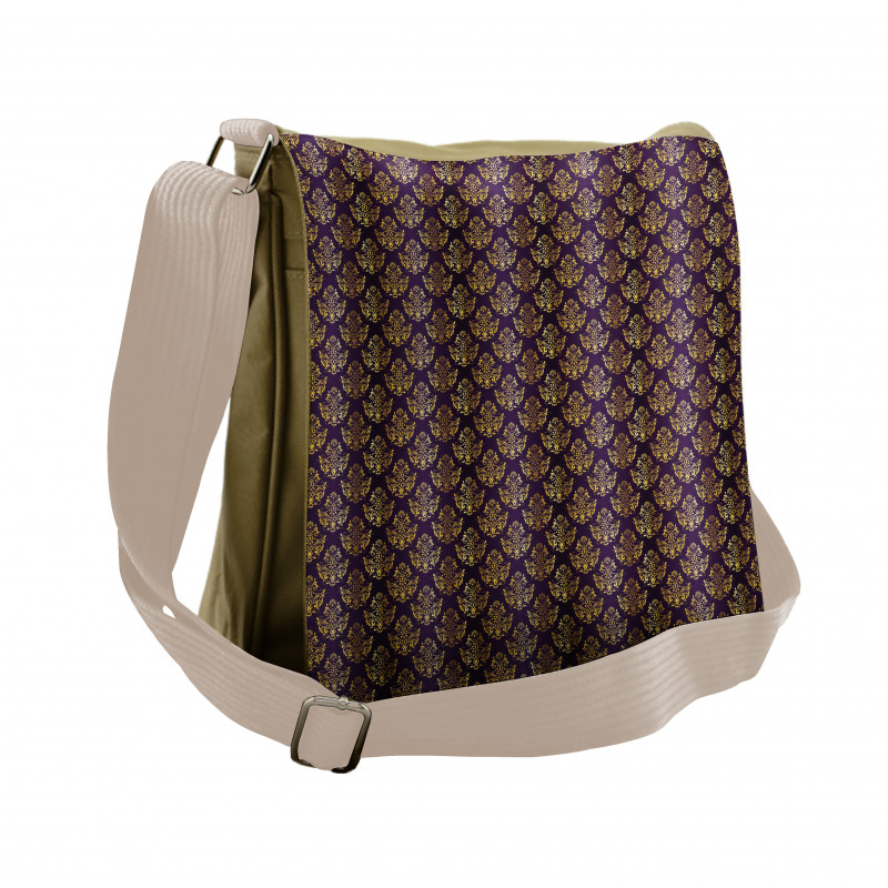 Dots Strokes and Flourishes Messenger Bag