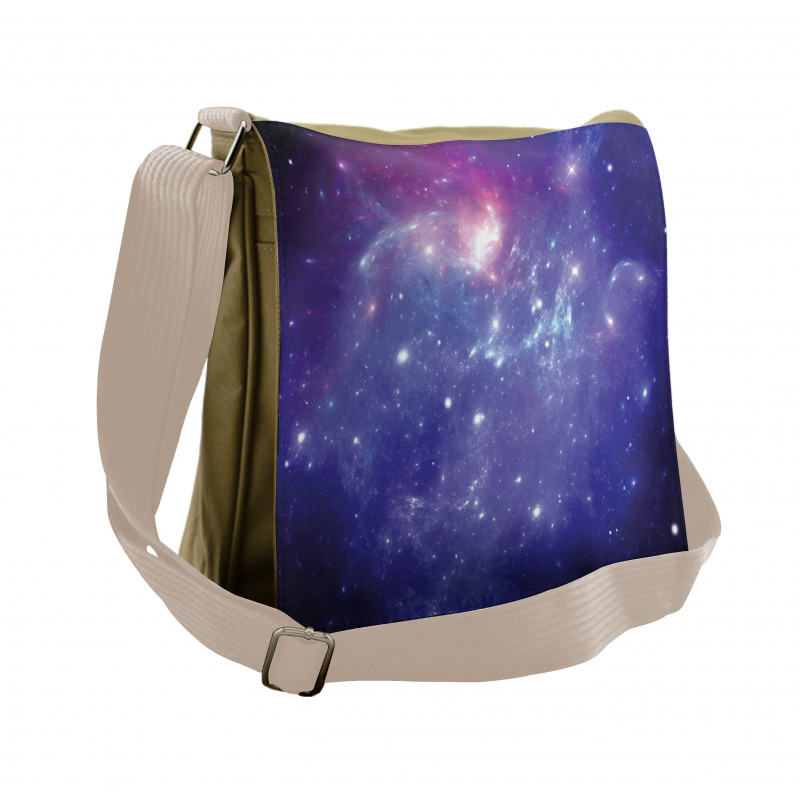Milky Way Galaxy Stars Messenger Bag